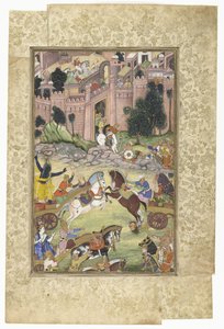 Krishna uccide il demone Sri Gala (scena dall