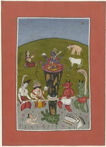 Kurma (incarnazione di Vishnu come tartaruga) da Anonymous