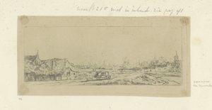 Paesaggio con carrozza
