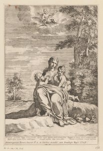 Latona con Diana e Apollo a Delo da Anonymous