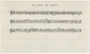 Canzone per il principe ereditario, 1830 da Anonymous