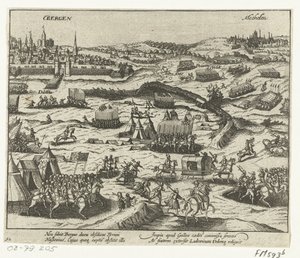 Luigi di Nassau lascia Bergen, 1572