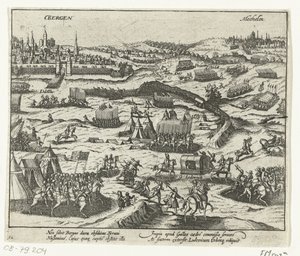 Lodewijk van Nassau lascia Bergen, 1572
