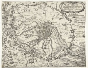 Assedio di Maastricht da parte di Federico Enrico, 1632 da Anonymous