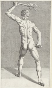 Uomo con due fruste (Geseling van Christus)