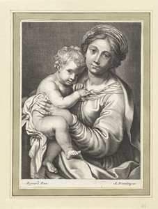 Maria con bambino da Anonymous