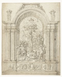 Martirio di San Sebastiano da Anonymous
