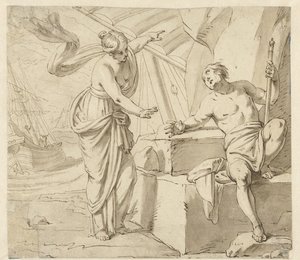 Minerva appare a Ulisse da Anonymous