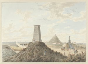 Monumenti a Waterloo, 1815 da Anonymous