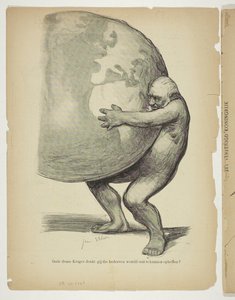Paul Kruger nudo tiene il mondo da Anonymous
