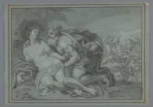 Nettuno con una ninfa da Anonymous