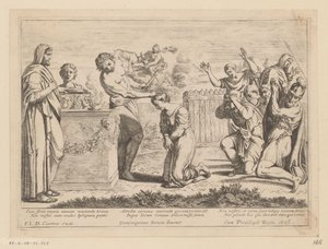 Sacrificio di Ifigenia da Anonymous