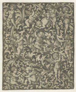 Ornamento con putti