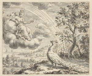 Il pavone si lamenta con Giunone (Progetti per illustrazioni per un