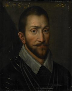 Ritratto di François de la Noue, Signore di Téligny, soprannominato Bras de Fer e le Bayard Huguenot