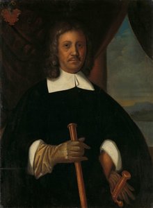Ritratto di Jan van Riebeeck (1619-77). Comandante del Capo di Buona Speranza e di Malacca e Segretario del Governo Supremo di Batavia da Anonymous