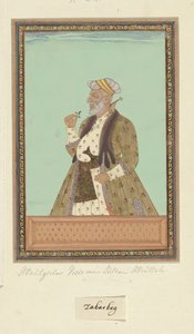 Ritratto di Abd al-Jabbar, ex visir del Sultano Abdullah da Anonymous