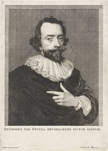 Ritratto di Anton van Opstal da Anonymous