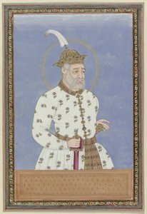 Ritratto di Bara Malik; è stato prima visir del sultano che governava la città di Bidar (?); successivamente divenne sovrano di Golconda e fondò Golconda da Anonymous