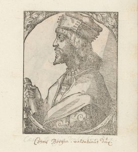 Ritratto di Cesare Borgia da Anonymous
