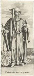 Ritratto di Filippo il Buono (Philippvs Bonvs 27 Comes) da Anonymous