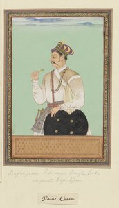 Ritratto di Raja Karan, ex visir di Aurangzeb da Anonymous