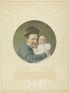 Ritratto di Wilhelmina, regina dei Paesi Bassi, e Juliana, regina dei Paesi Bassi da Anonymous