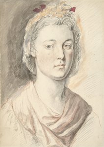 Ritratto di una giovane donna da Anonymous