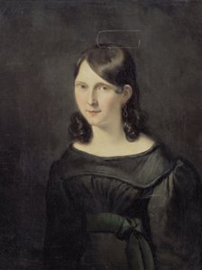 Ritratto di una ragazza, probabilmente signorina Sligting da Anonymous