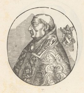 Ritratto di papa Paolo II da Anonymous