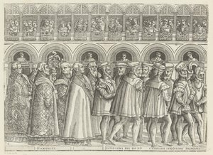 Processione del doge di Venezia (quinta parte) da Anonymous