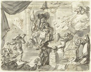 Quincampoix o il grande Venditore di Vento e Cavoli, 1720