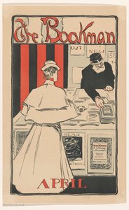 Manifesto pubblicitario per il numero di aprile 1896 della rivista The Bookman