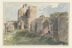 Rovine del Château de Chevreuse da Anonymous