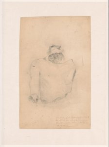 Schizzo del corpo di J.C.J. van Speyk