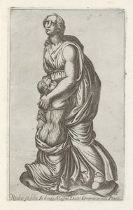 Sculptuur van Niobe met haar dochter da Anonymous