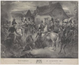 Battaglia di Boutersem, 1831 da Anonymous