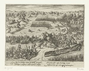 Battaglia di Heiligerlee, 1568 da Anonymous