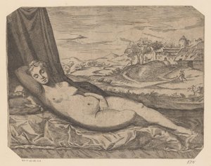 Venere dormiente da Anonymous