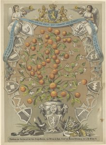 Albero genealogico della Casa di Orange-Nassau da Anonymous