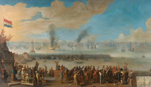 La battaglia vicino a Livorno (14 marzo 1653)