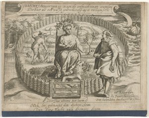 Pagina del titolo del pamphlet: Risposta di Maechts contro, su, e a, il discorso di una cortigiana, 1617 da Anonymous