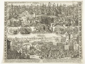 Viaggio di Guglielmo III in Inghilterra, 1688 da Anonymous