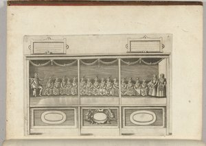 Scena con le 17 province, 1594 da Anonymous