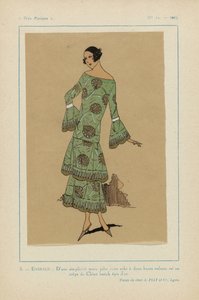 Très Parisien, 1923, No 11: 3. - SMERALDO. - Di una semplicità tutta carina...