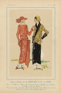 Très Parisien, 1923, No. 2: Tessuti e Nastri di A. PRÉVOST & CIE da Anonymous