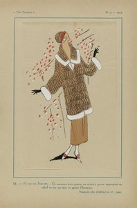 Très Parisien, 1923, No 7: Pioggia di fiori