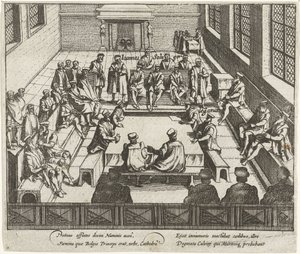 Divieto di predicazione protestante ad Anversa, 1577 da Anonymous