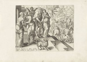 Partenza di Tobia e Sara (serie di racconti di Tobia) da Anonymous