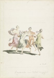 Quattro donne danzanti